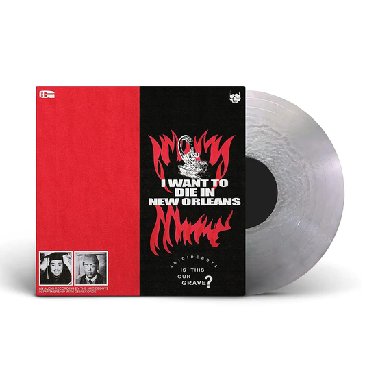 $UICIDEBOY$ – I WANT TO DIE IN NEW ORLEANS (SILVER VINYL) - LP •